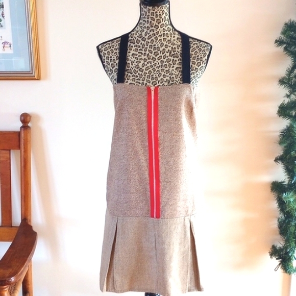 REDUCED!Grunge Revival-Handmade Reimagined UR Ladies Jumper Sz S Color:Tan/Black - Picture 2 of 11